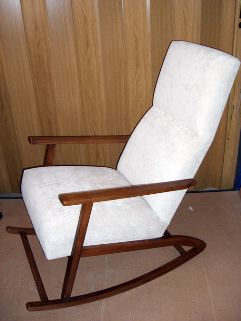 Schaukelstuhl polstern SK Design Lommatzsch
